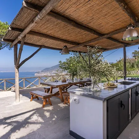 Villa Giulia With Heated Infinity Pool & Sea View Villa By Feeling Italy * Sorrento