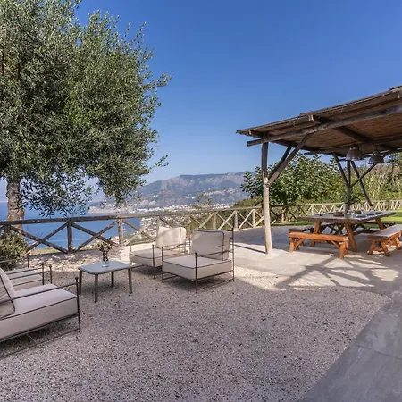 Villa Giulia With Heated Infinity Pool & Sea View Villa By Feeling Italy Vila Sorrento