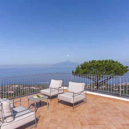 Villa Giulia With Heated Infinity Pool & Sea View Villa By Feeling Italy Vila Sorrento
